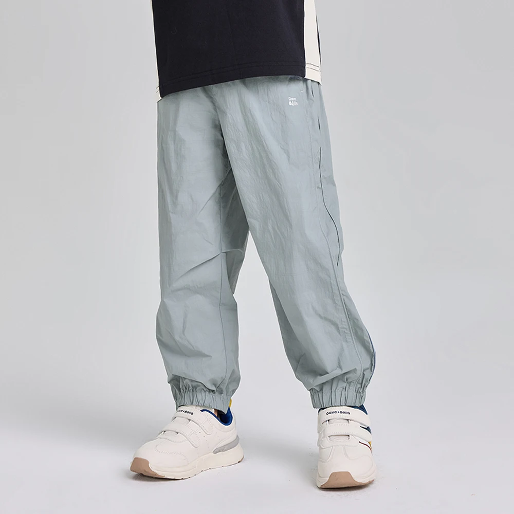 Dave Bella Children's Summer Quick-dry Pants Boys Girls 7-13Years Spring Cool Pants Casual Loose Outdoor Trousers DK2261462