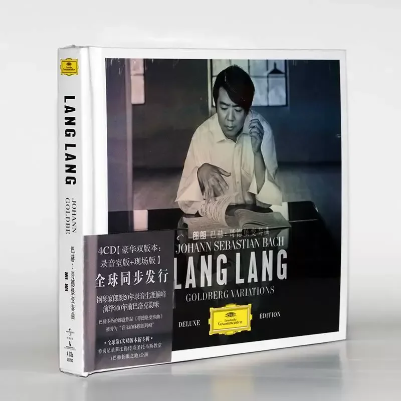 

Genuine Records for Lang Lang Piano for Bach Gothenburg Variations Classical Music New Album 4CD