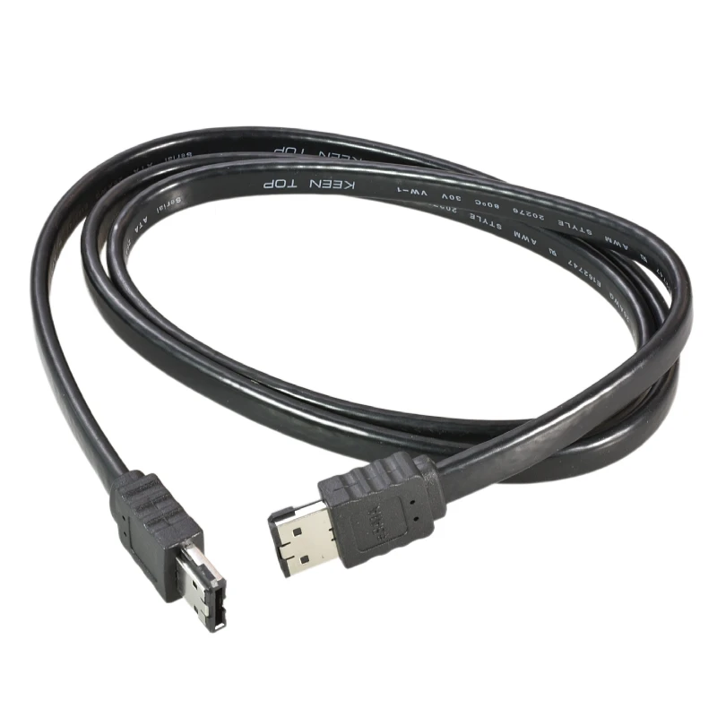 E-SATA eSATA Male to Male Extension Data Transfer Cable Cord for Portable Hard Drive 0.5m/1m