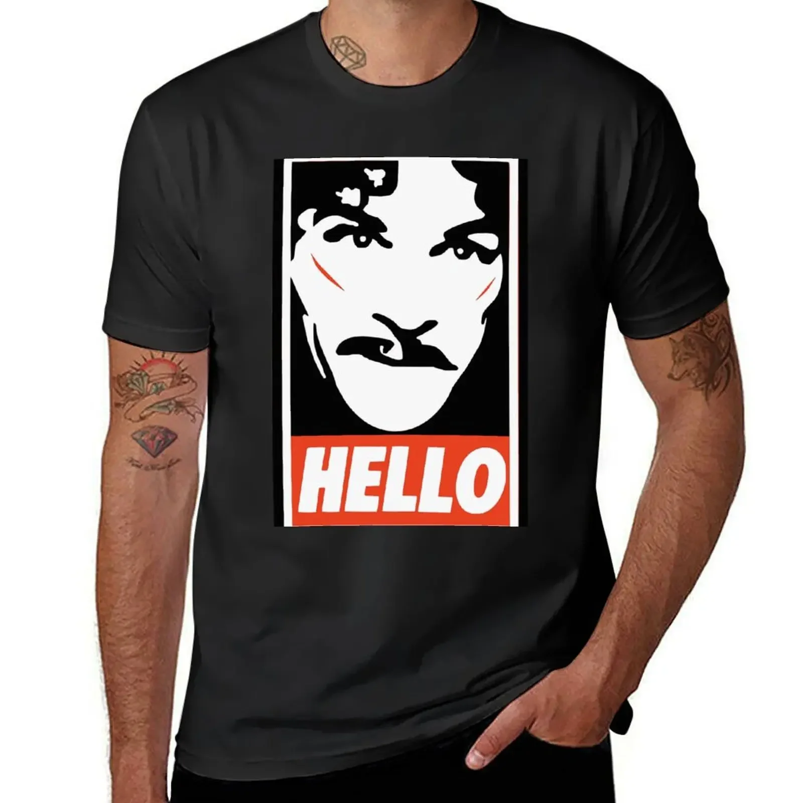 

Hello... T-Shirt anime custom t shirt clothes men t shirts