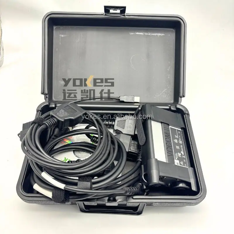 Unidade de comunicação de detecção de scanner de falhas de motor de ferramenta de diagnóstico VOCOM 2 II peças de escavadeira 88894000 para VOLVO