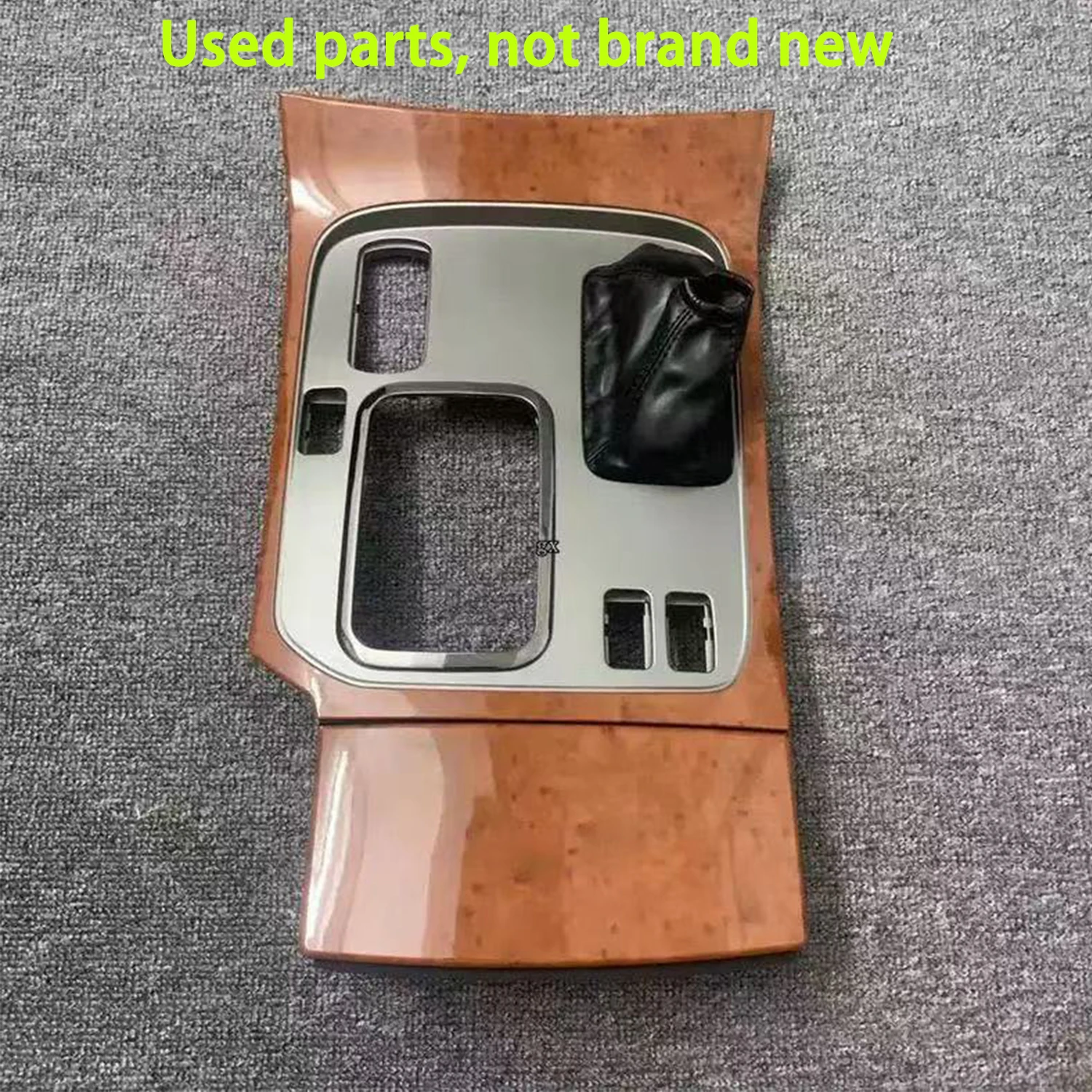 Geschikt voor Toyota LC100 FJ100 Land Cruiser 100 Center Console Houten Schakelhendel Trim Vervanging MT Interieur Accessoires