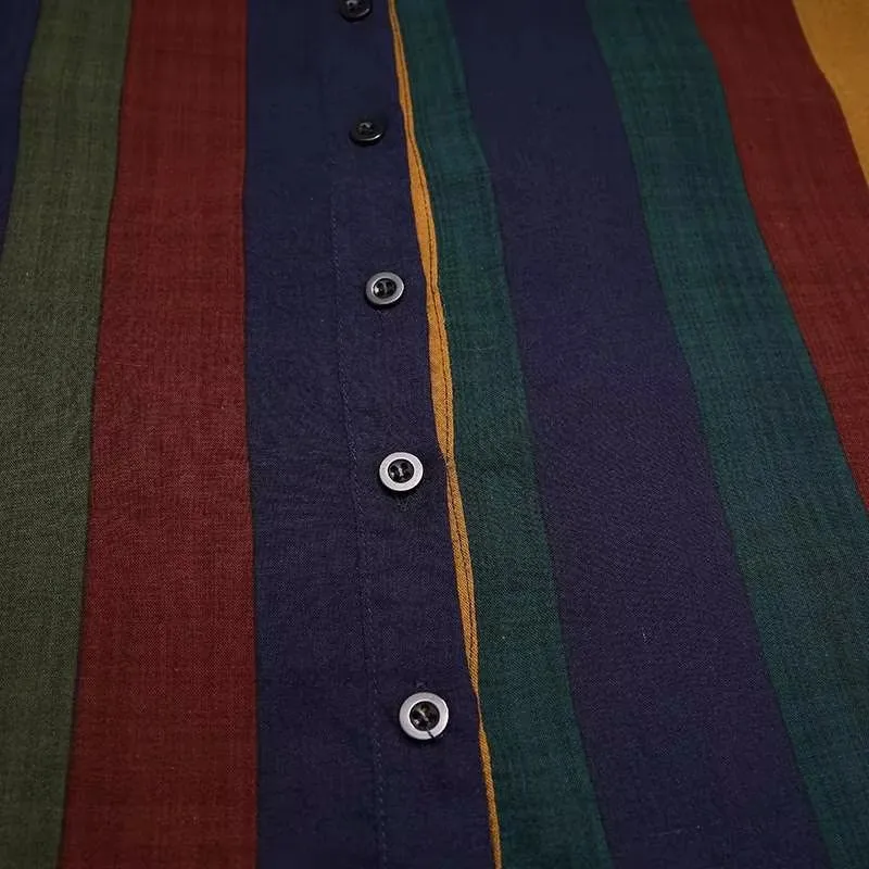 Jubba Thobe For Man Islamic Muslim Clothing Fashion Moroccan Saudi Arabic Dubai Oman Adult Stripe Long Plus Size Casual Kaftan