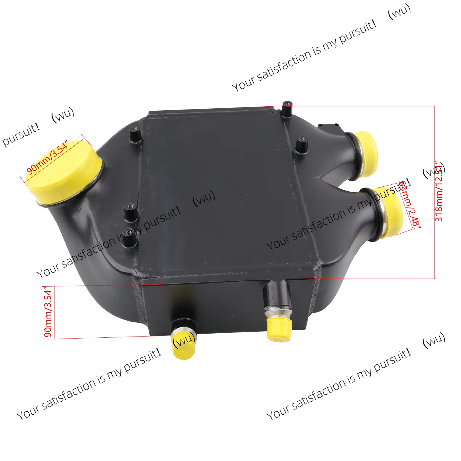 

Для 15-18 F80 F82 BMW M3 M4 S55 3.0T турбо впускной охладитель интеркулер верхний