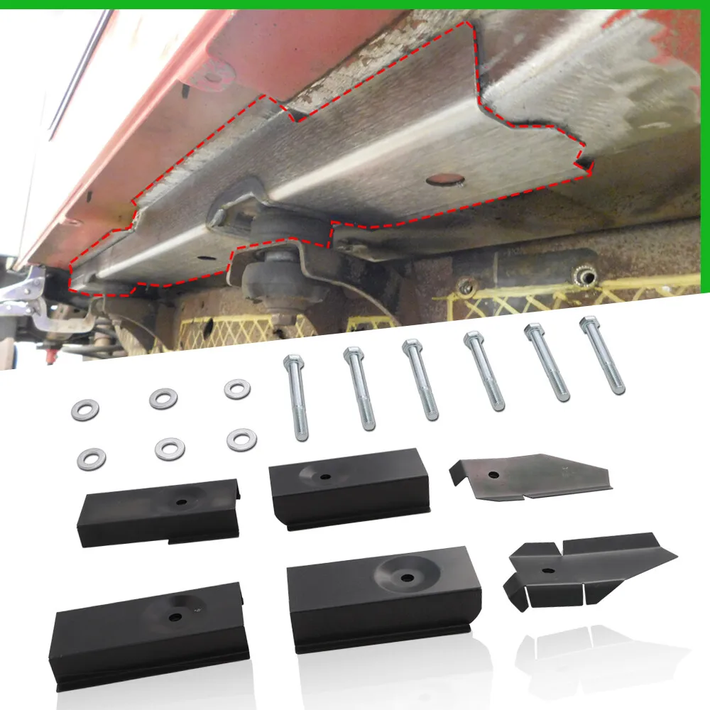 Full Tub Body Mount Repair Kit Front Rear Middle for Jeep Wrangler TJ 1997-2006