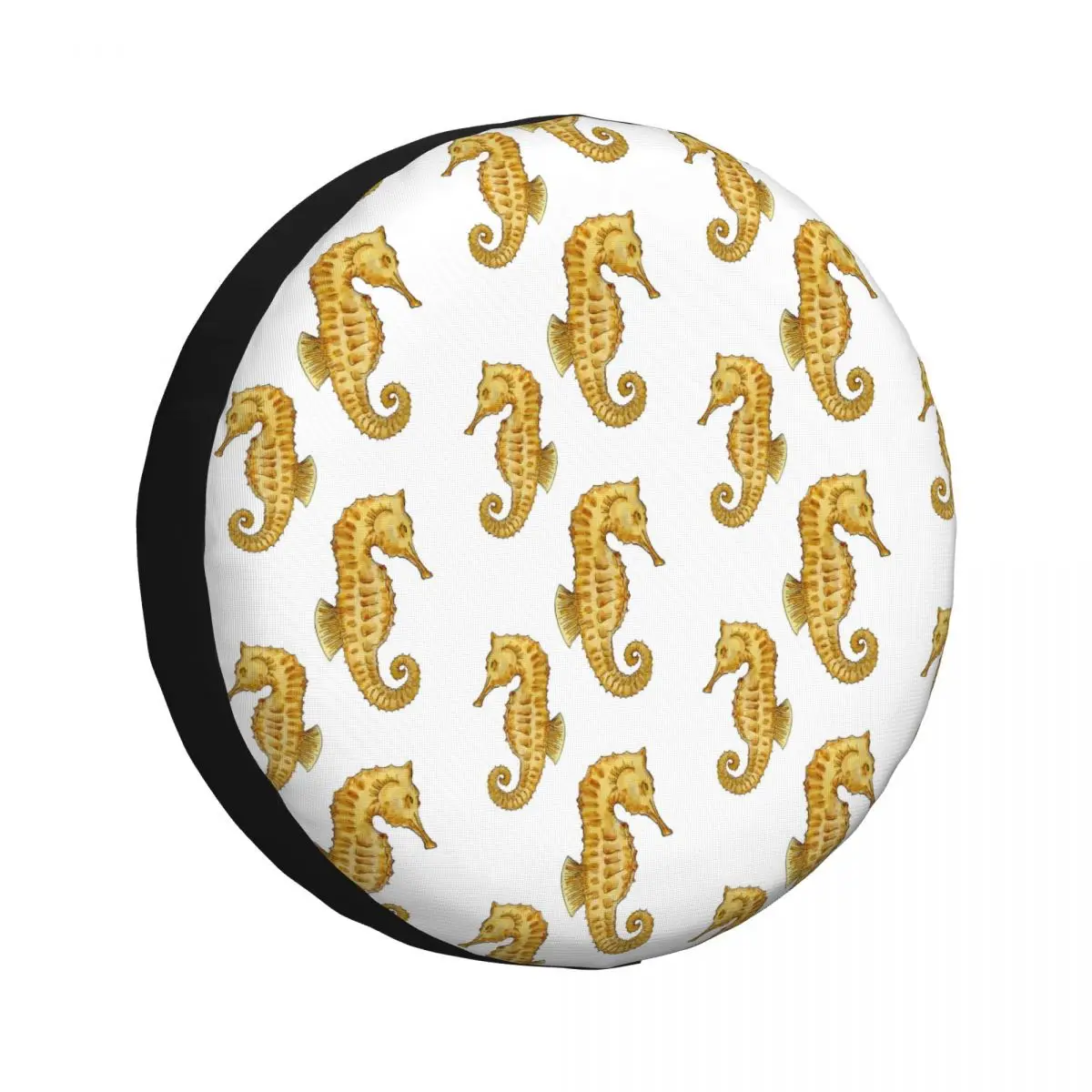 Seahorse Marine Pattern Seamless Spare Tire Cover for Jeep Honda SUV RV Car Wheel Protectors Accessories 14