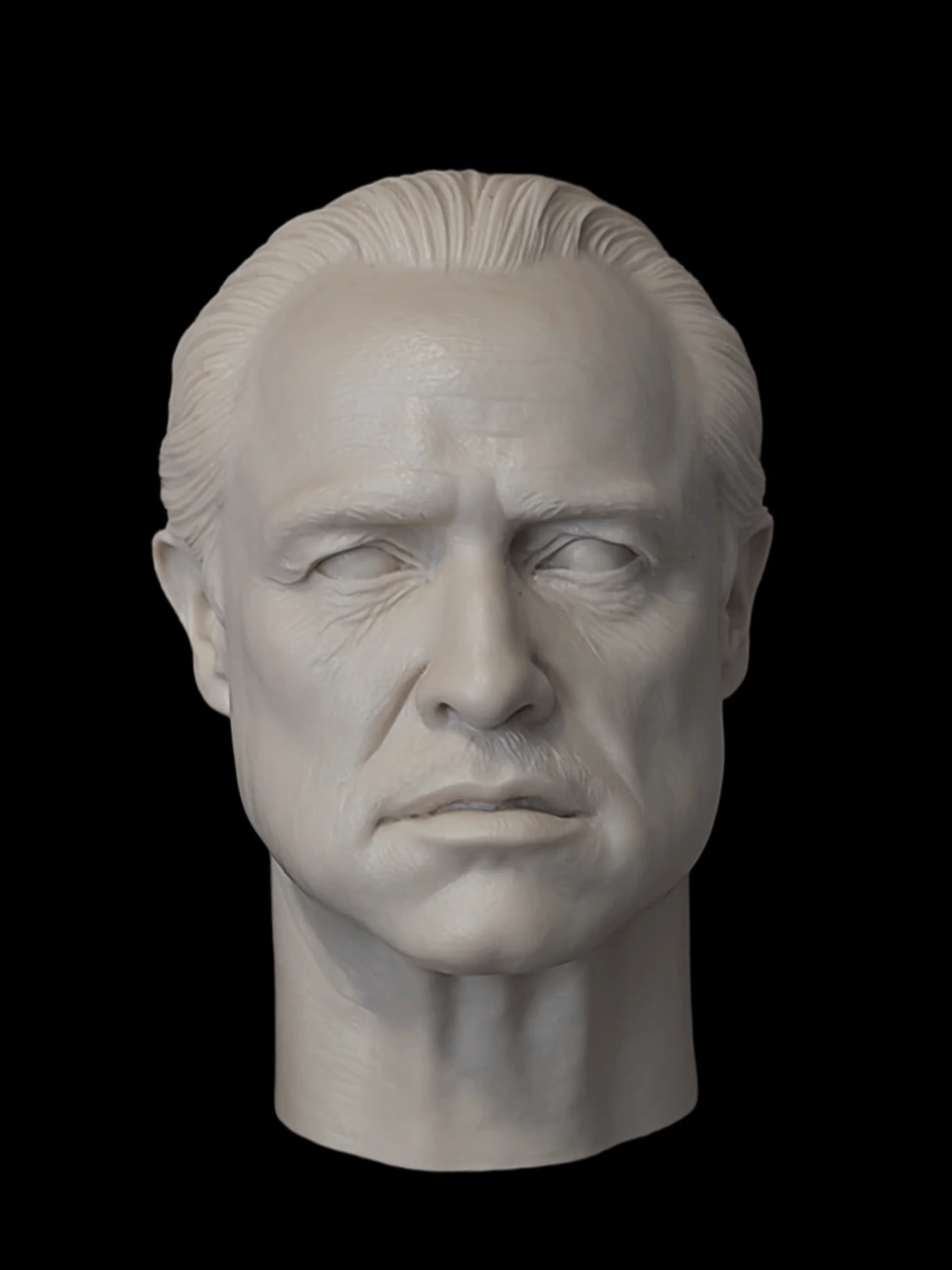 

1/6 Casting Resin Model Assembly Kit, GK， Godfather Character, (Grey) (Suitable for 12 Inches)