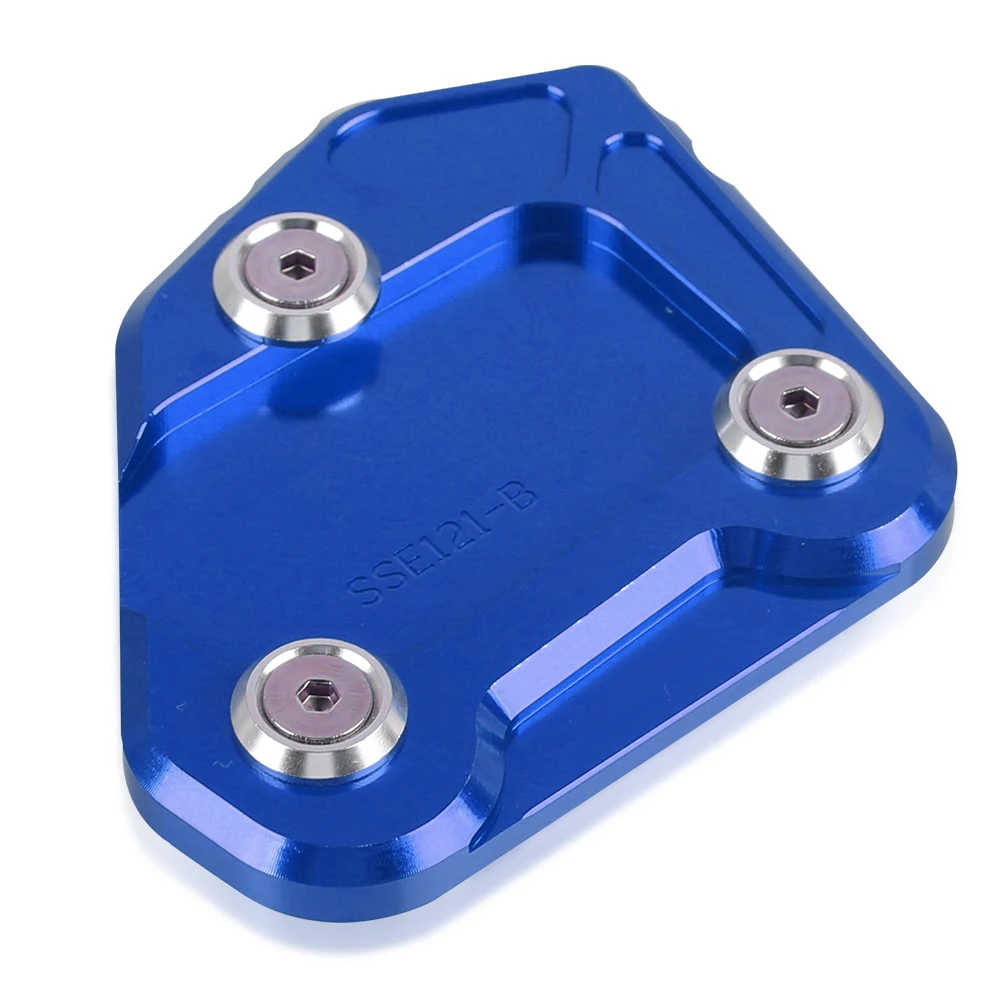 ل BMW F750GS F850GS F 850 GS مغامرة 2022 2023 2024 2025 دراجة نارية مسنده القدم الجانب حامل المكبر تمديد لوحة الوسادة #5