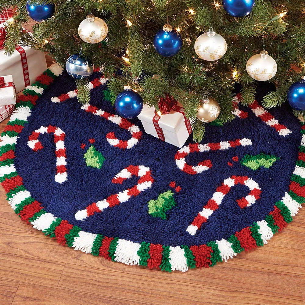 Christmas decoration Adults crafts Latch hook rug kits with printed pattern Carpet embroidery do it yourself Tapestry diy bag