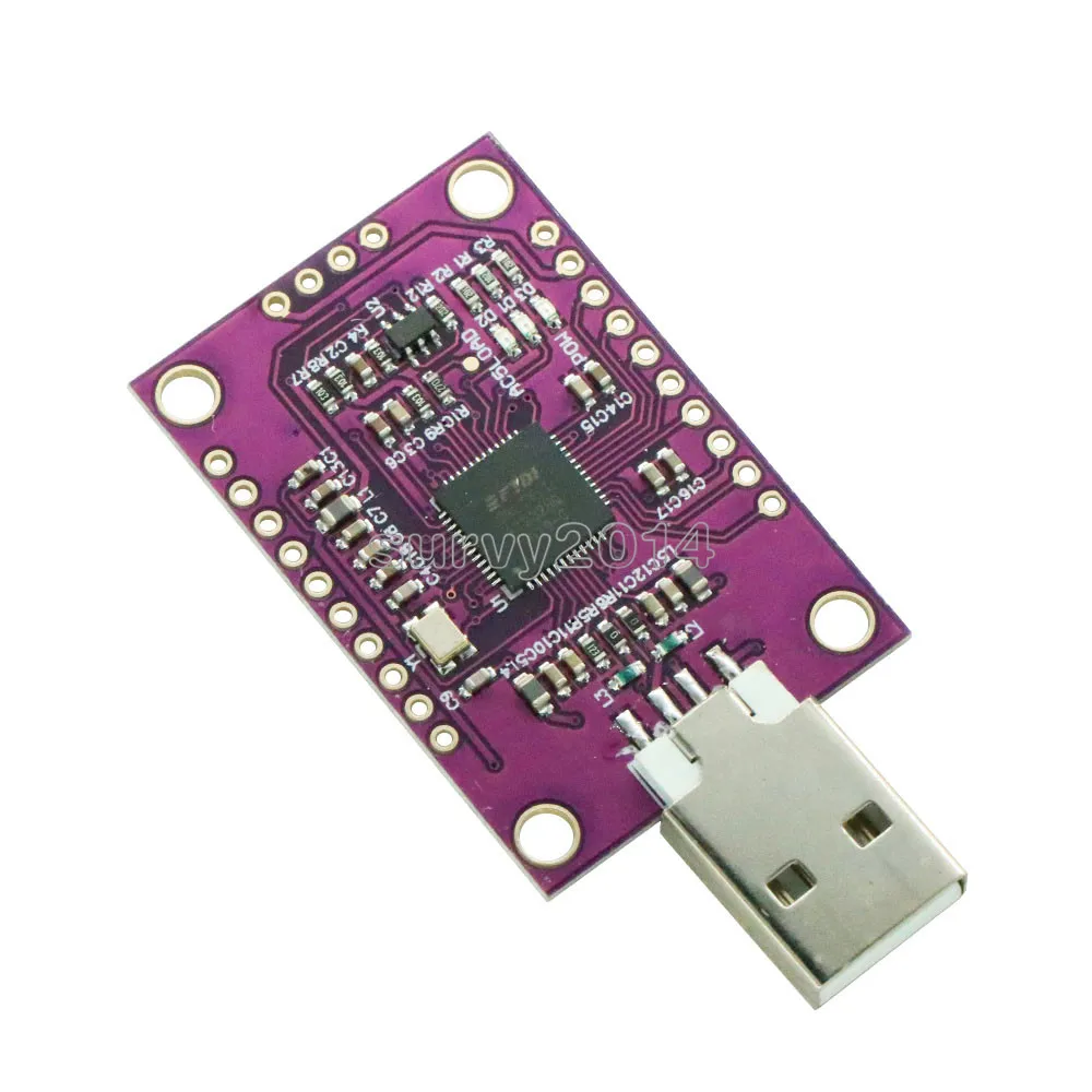 Baru FT232H multifungsi USB kecepatan tinggi untuk JTAG UART/ FIFO SPI/ I2C modul