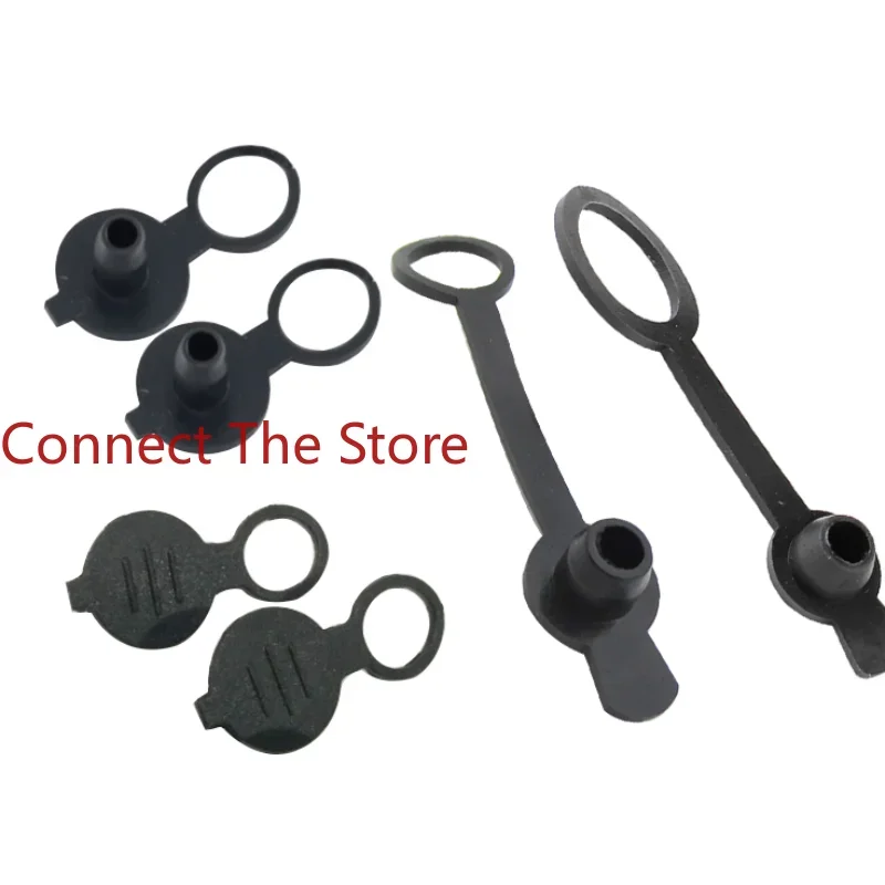 10PCS Manufacturers Supply DC Power Mother Seat Suitable For 5521 5525 Connector Waterproof Cover Rubber Dust Cap.