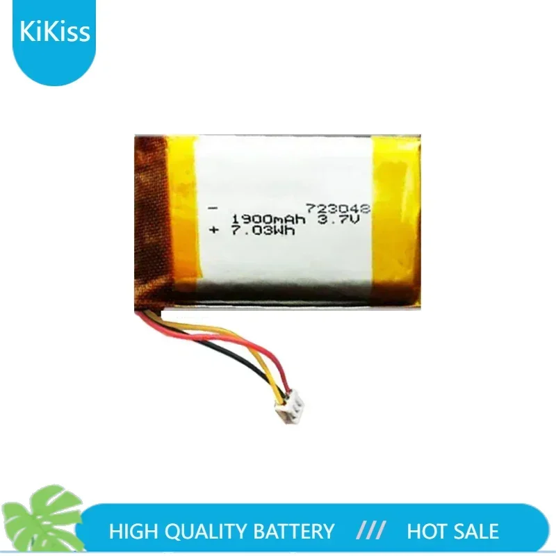 1900mAh Replacement Battery 723048-1S-2P For Pet GPS Hunting dog 723048 compatibile con Tek 1.0