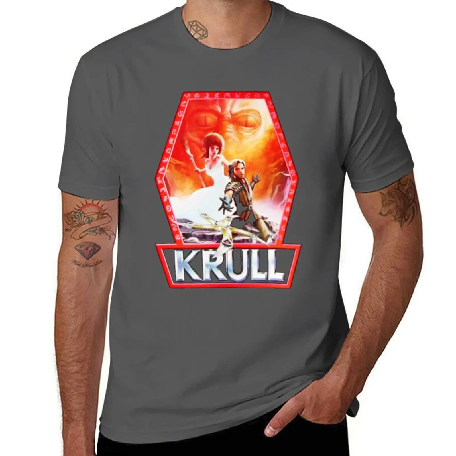 

KRULL (1983) 3 T-Shirt anime tshirt t shirt man designer t shirt man casual T-Shirt
