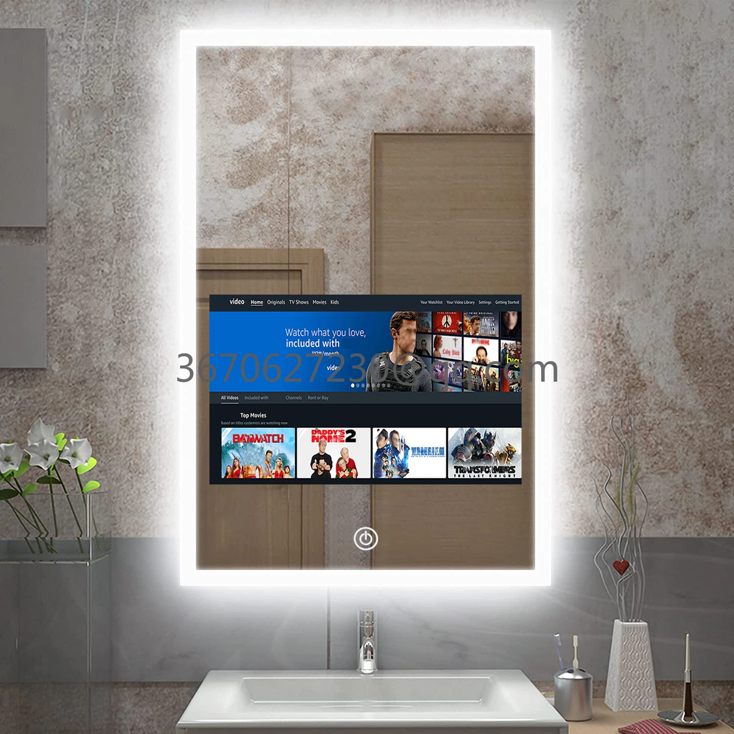 Mirror with Tv Screen That Turns Smart Bathroom Mirror Led Bathroom Mirror