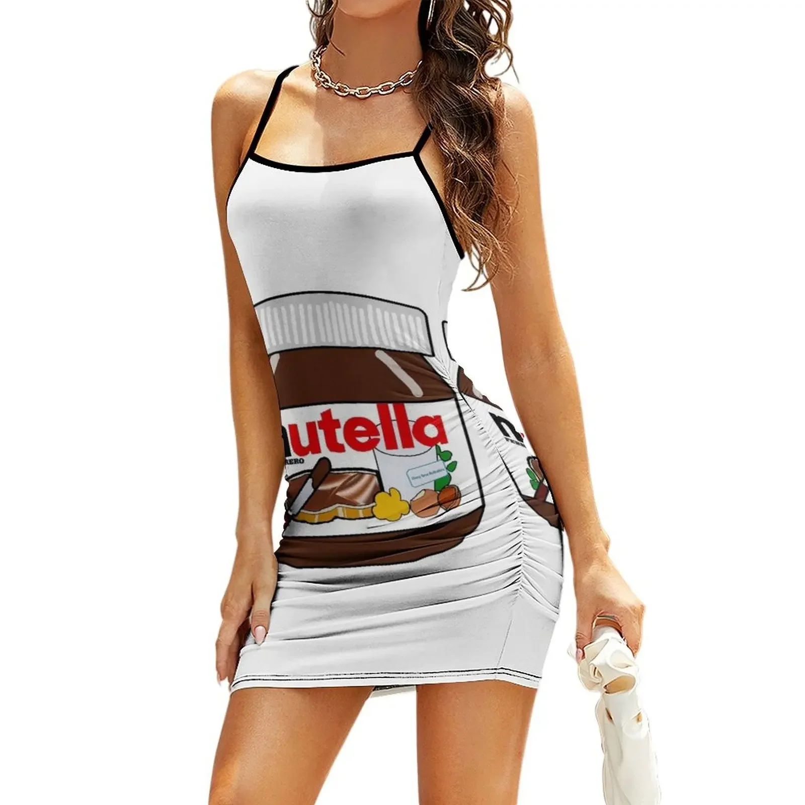 

Nutella Jar Sling Dress elegant party dress for women 2026 Woman's evening dress elegant women's dresses sale