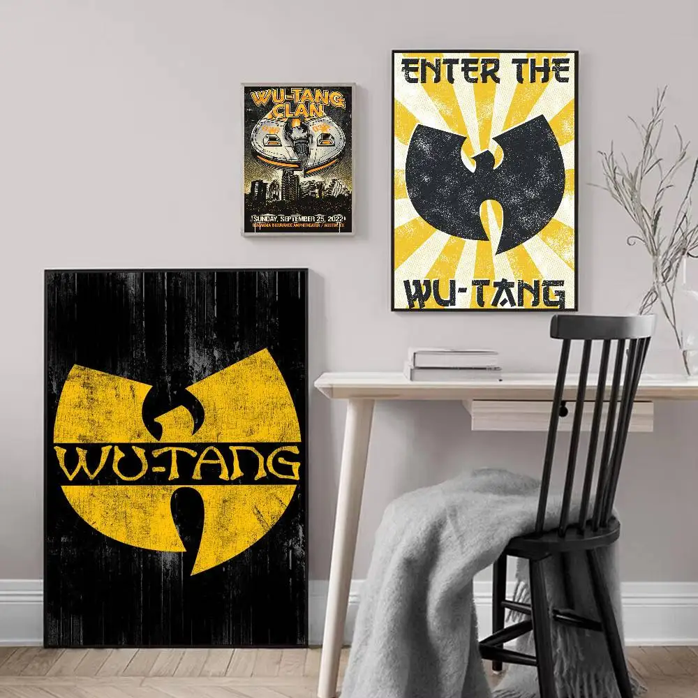 WU-T-TANG CLAN أنيمي المشارك طباعة A4 A3 A2 جدار ديكور فني لغرفة مكتب هدية لمحبي