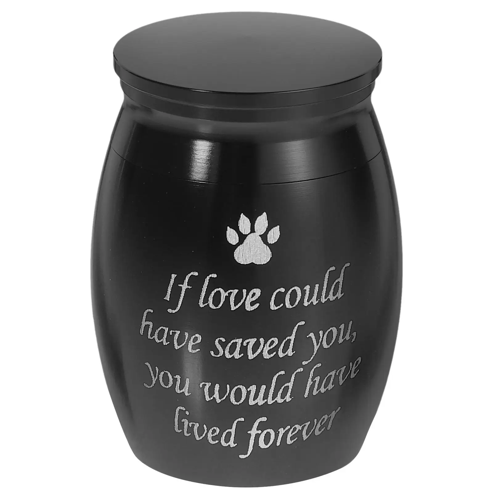 

Pet Urn Urns for Ashes Cats Storage Jar Aluminum Alloy Keepsake Mini Small Dogs
