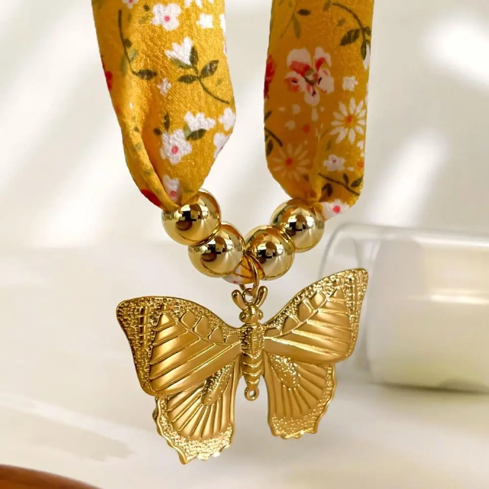 Concha tela envoltura bufanda cadena collar concha perla playa océano serie collar flor joyería accesorios dopamina collar regalo