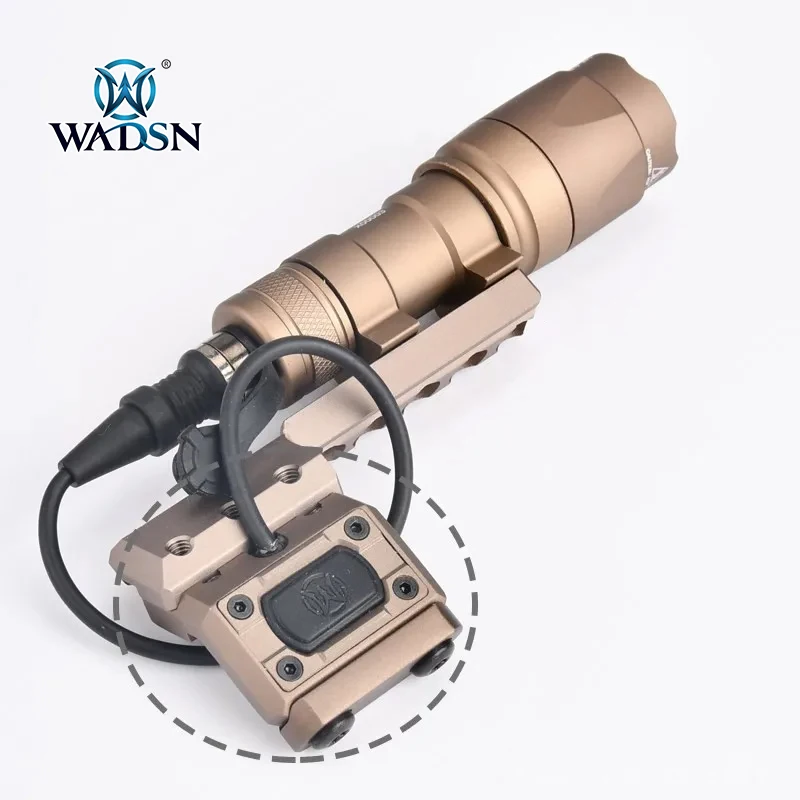 

WADSN M300 Surefir M300A MINI Light Metal Flashlight With modbutton Switch Airsoft Weapon light Hunting Rifle Lanterna