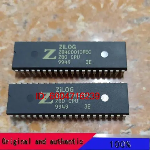Brand New Original Z84C0010Pec Z80 Cpu Direct-Plug Dip-40 Microcontroller Chip