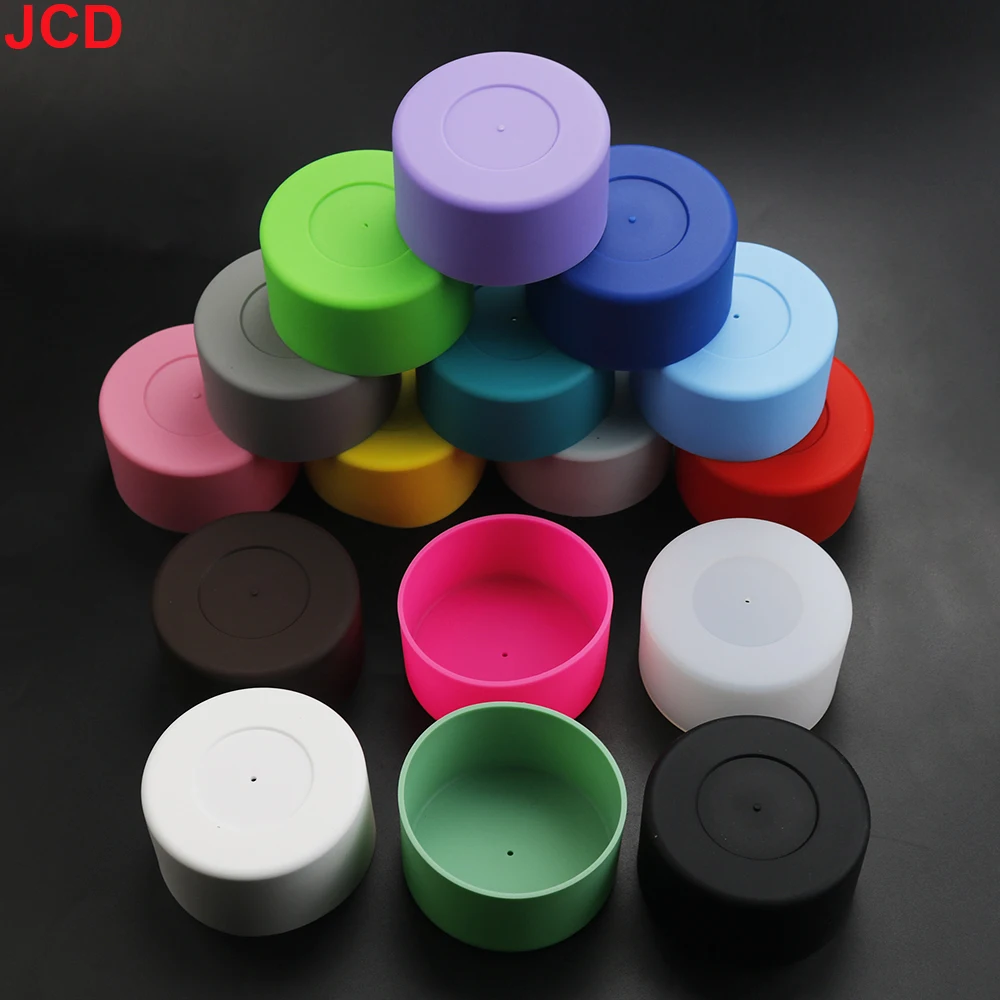 8cm Silicone Cup Bottom Sheath Protector Sleeve For Glass Water Tea Bottle Anti Slip And Anti Scalding Bottle Anti Damage Sleeve