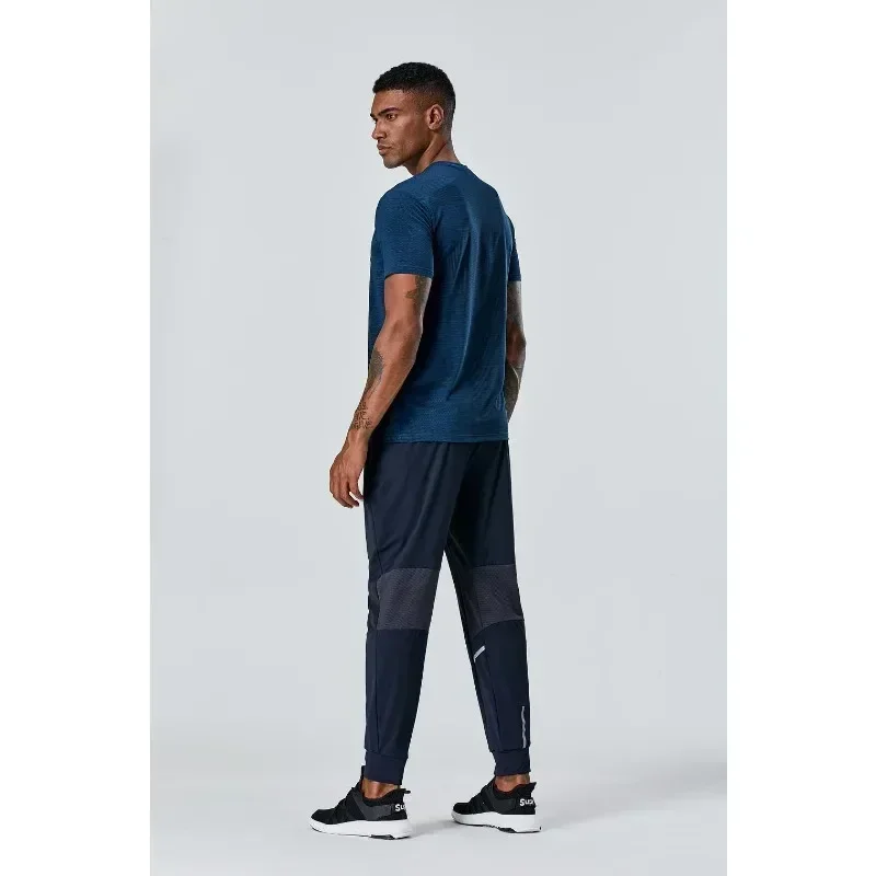 

Men Sport Pants Running Pants With Zipper Pockets Soccer Training Jogging Sports Trousers Fitness Football Leggings Sweatpants