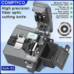 COMPTYCO New FTTH High Precision cutting tool AUA-X2/X5 Optical Fiber Cleaver Cable Cutting Knife Fiber Cleaver