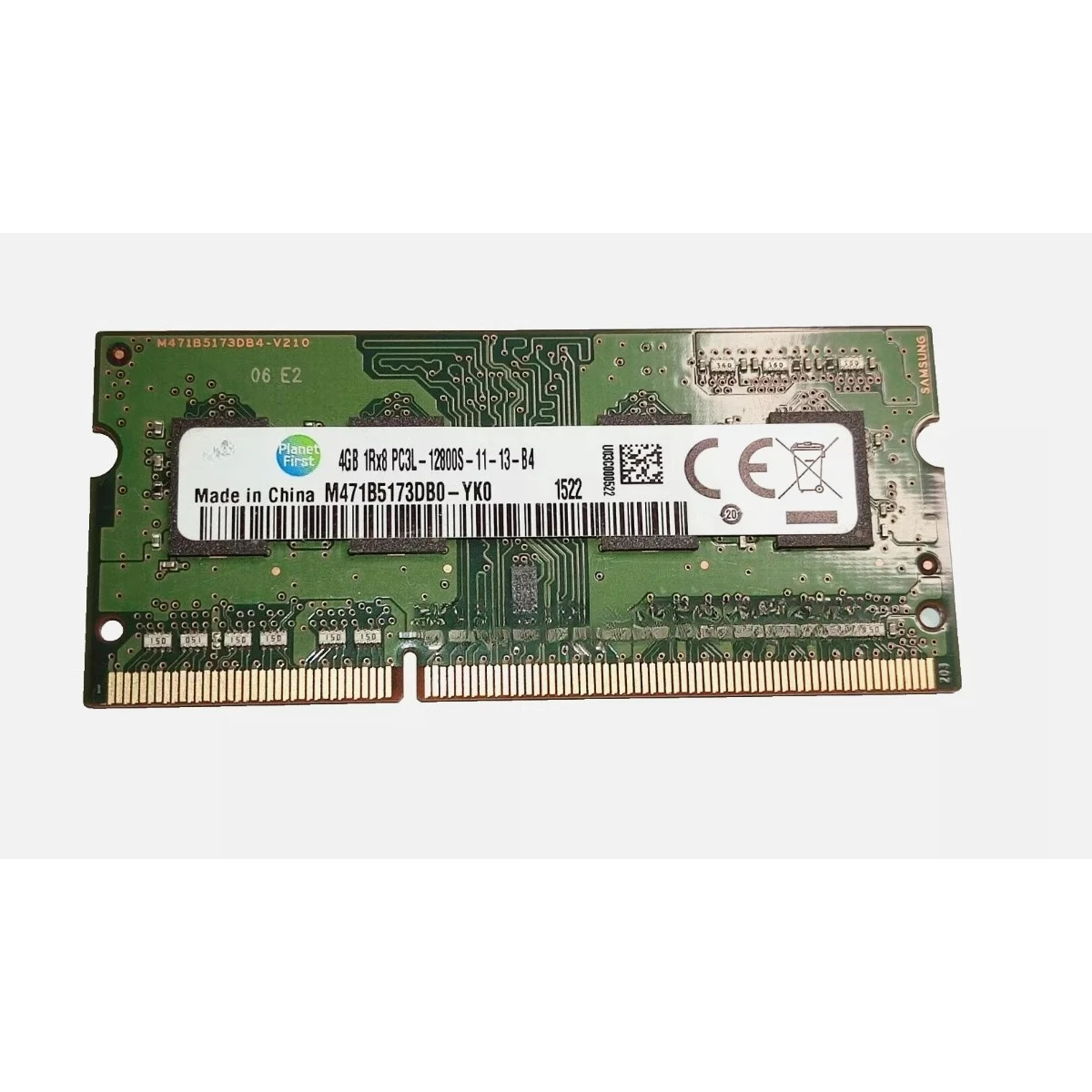 

Для Samsung 4G 1RX8 PC3L-12800S 1600 CE M471B5173DB0-YK0 карта памяти для ноутбука