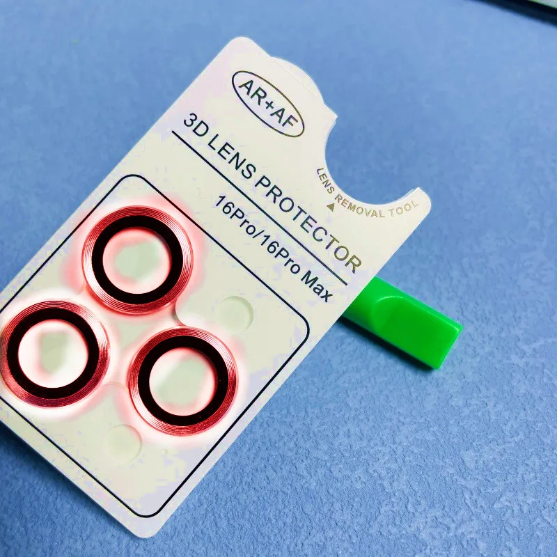 ฟิล์มกันรอยเลนส์กล้องแท้ 2-3 ชิ้น สำหรับ iPhone 17 Pro Max Air 14 15 16 ProMax Plus  กระจกกันรอย อุปกรณ์เสริม