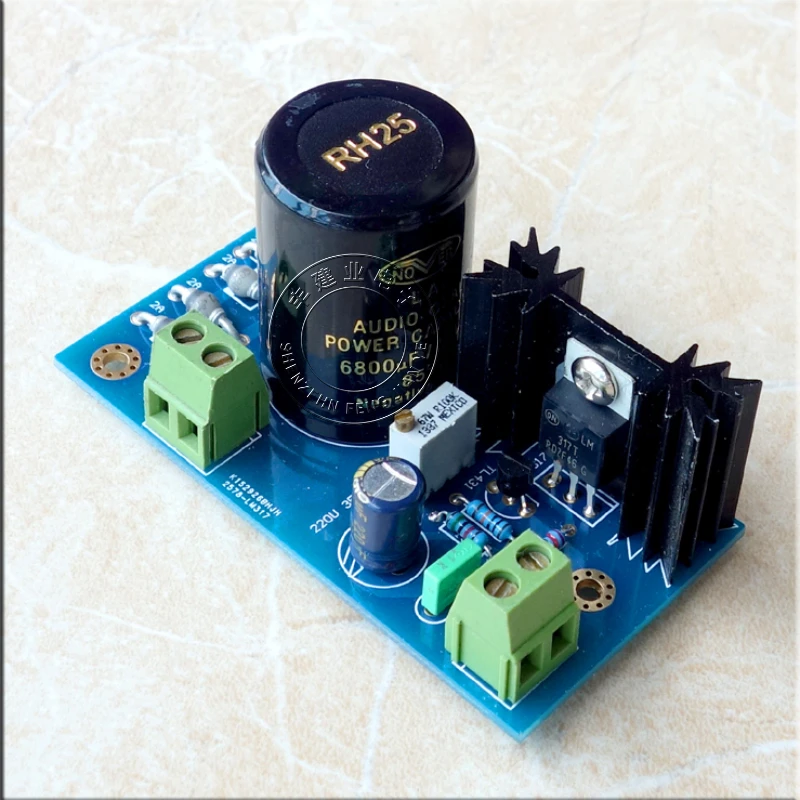 LM317 + TL431 HIGH PRECISION LINEAR REGULATOR POWER SUPPLY