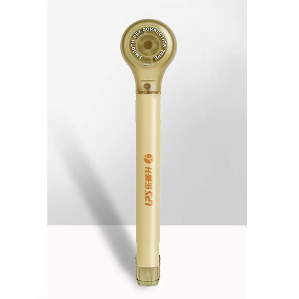 Creative Design 6m Modification Corrector Tape Comfortable Holding Large Capacity White Out Correction Tape Pen Shape