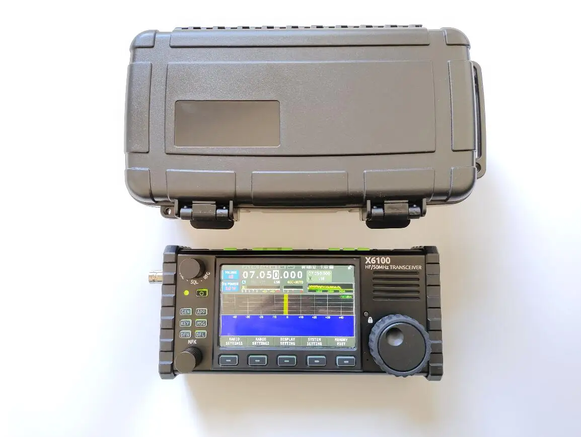 

Transceiver Waterproof Safety Storage Box Portable For XIEGU X6100 / Elecraft KX2