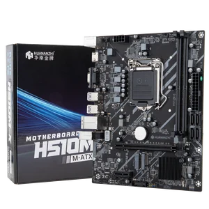 Huananzhi-H510 K M-ATX Motherboard, Intel LGA 1200, supports 10, 11 generation, ddr4, 2133, 2666, 2933mhz, xmp, 64g, m.2, nvme, wifi ri 8 Main Sales LGA Plate 1200 - №2