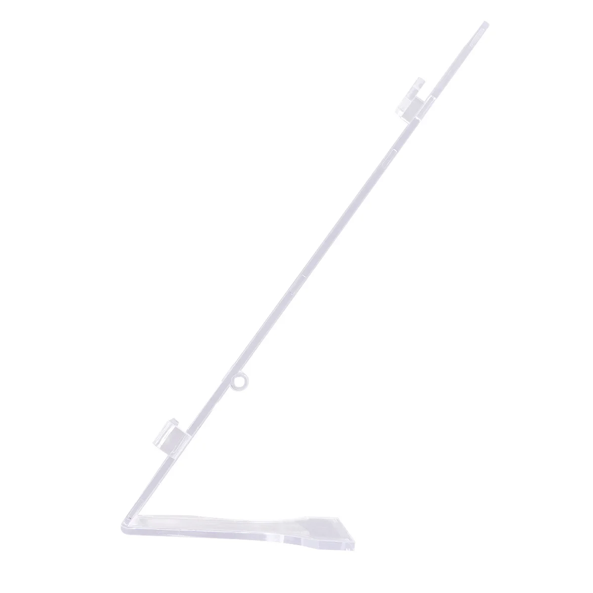 6Pcs Watch Display Rack Premium Transparent Material L Type Holder for Watch Shop Home Jewelry Organizer Stand