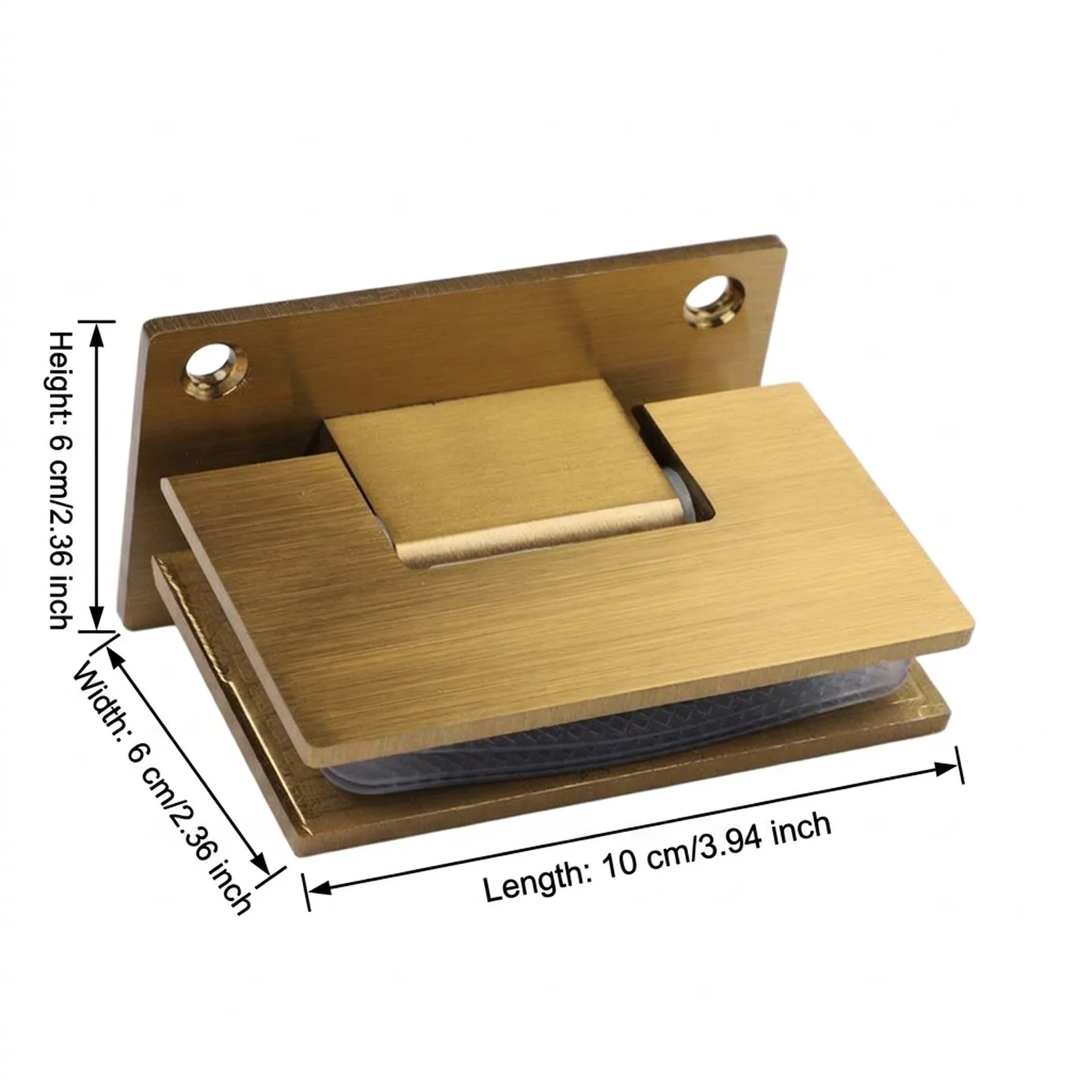 Glass Door Hinge Fabricated from 304 Stainless Steel to Meet Long Term Functional Requirements in Residential Use