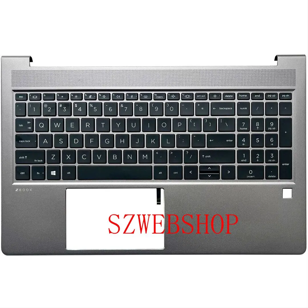 

New LAPTOP Palm rest with backlit US keyboard For HP Zbook15 Power G7 G8 G9 G10 XW5