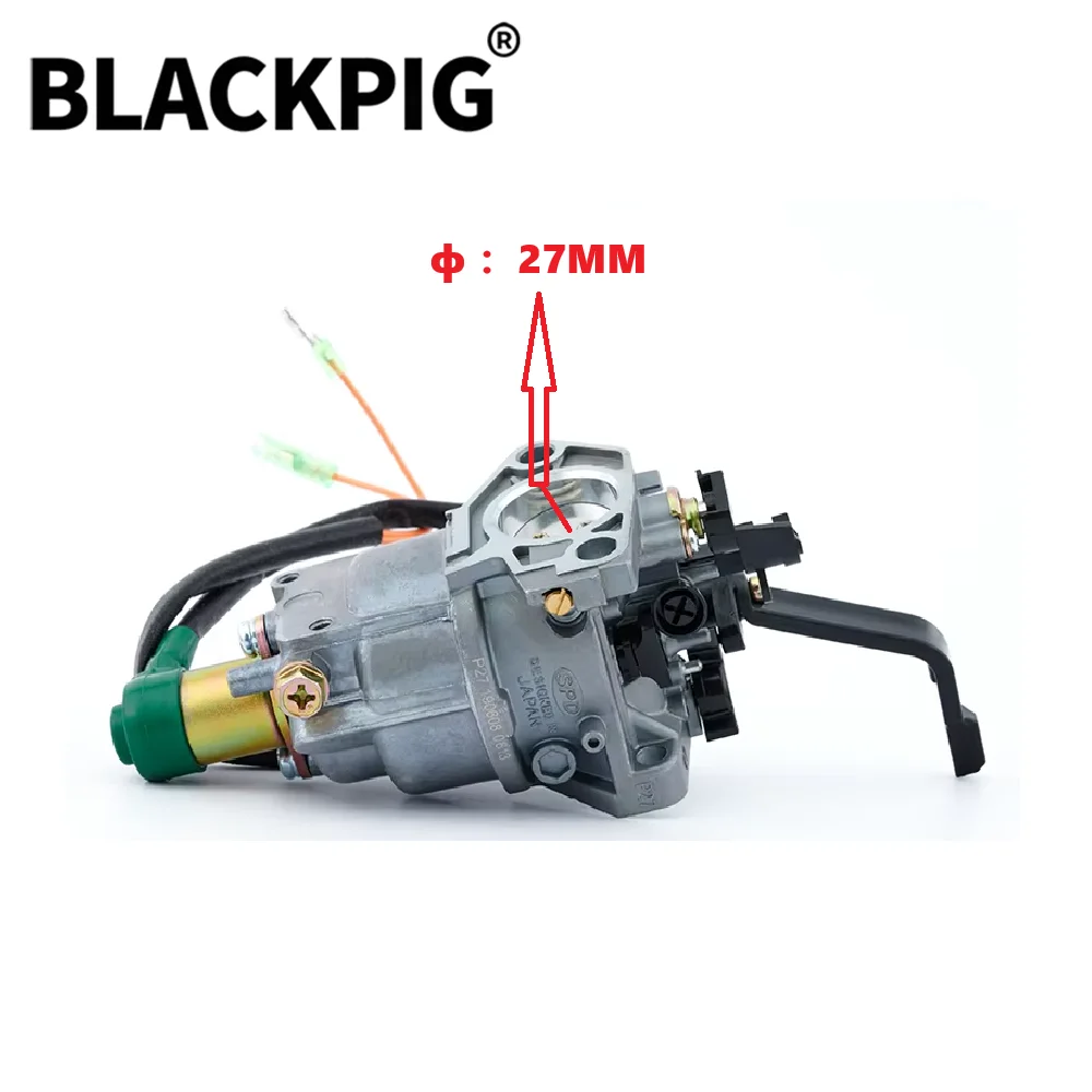 

188F 190F GX390 Комплект карбюратора генератора Ручной дроссель для EG6500 5 кВт 6,5 кВт 13 л.с. Запчасти для генератора бензоли Аксессуары