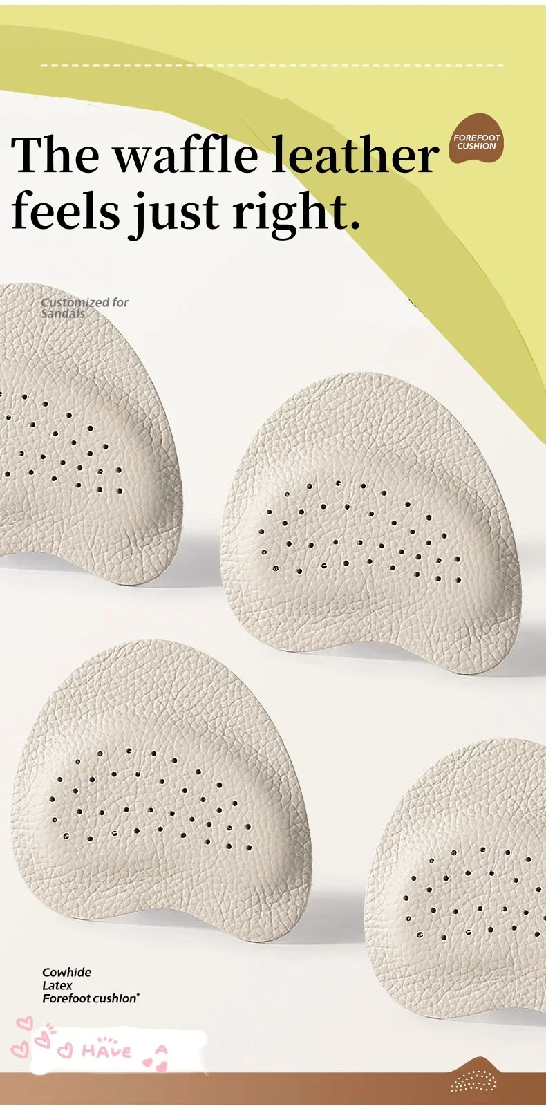 2 buah sandal hak tinggi wanita dengan bantalan poros depan, sol dalam anti selip, sejak stiker sol dalam yang dapat dilepas, nyaman