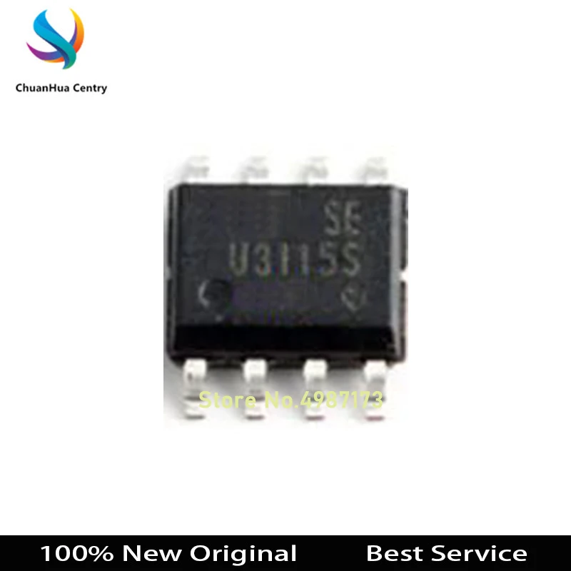 U3115S SOP8 جديدة وأصلية ، متوفرة بالمخزون ، 10 لكل لوت
