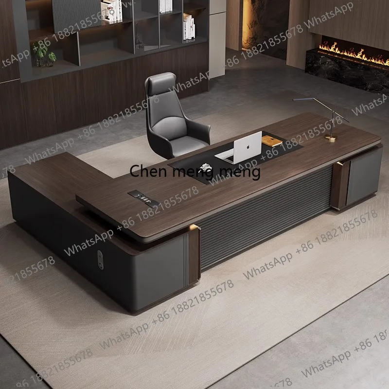A55 Sedentary Table Computer Desk L Shaped Office Desks Gaming Organizer Writing Desk Filing Cabinet Bedroom Office Furniture