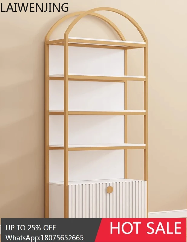 HLZ Display Cabinet Beauty Salon Product Display Cabinet Nail Display Rack Sample Cabinet Shelf Storage Rack