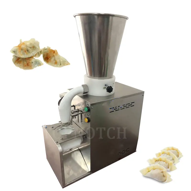 Mesin pembuat Ravioli Empanada otomatis pangsit, mesin Manti 600 ~ 800 Pcs/jam