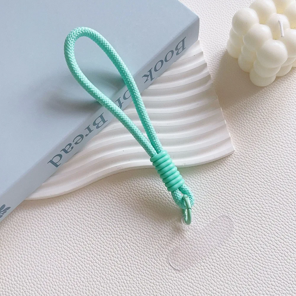 Universal Mobile Phone Lanyard Strap Detachable Anti Fall Hanging Chain Ring Cord with Patch Short Rope Cell Phone Rope