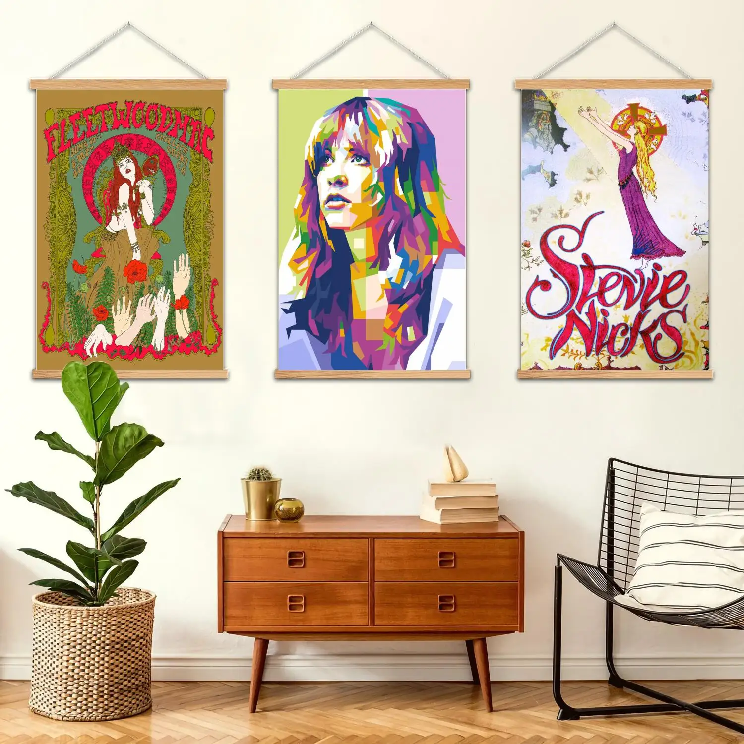 Stevie Nicks Framed Wall Painting Canvas Art Poster and Wall Art, Picture Print, Modern Family Bedroom Decor,Decorative painting