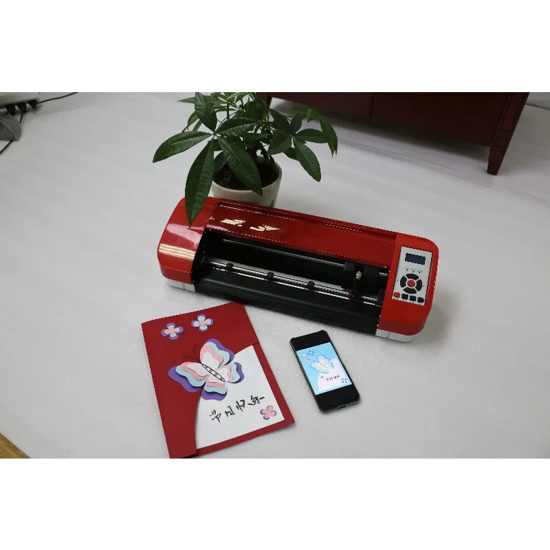 A3 A4 Desktop  Mini Camera Automatic Contour Vinyl Graph Sticker Cutter Plotter