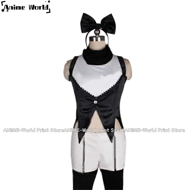 《Custom Size》Anime Blake Belladonna Female Black and White Costumes Halloween Costumes