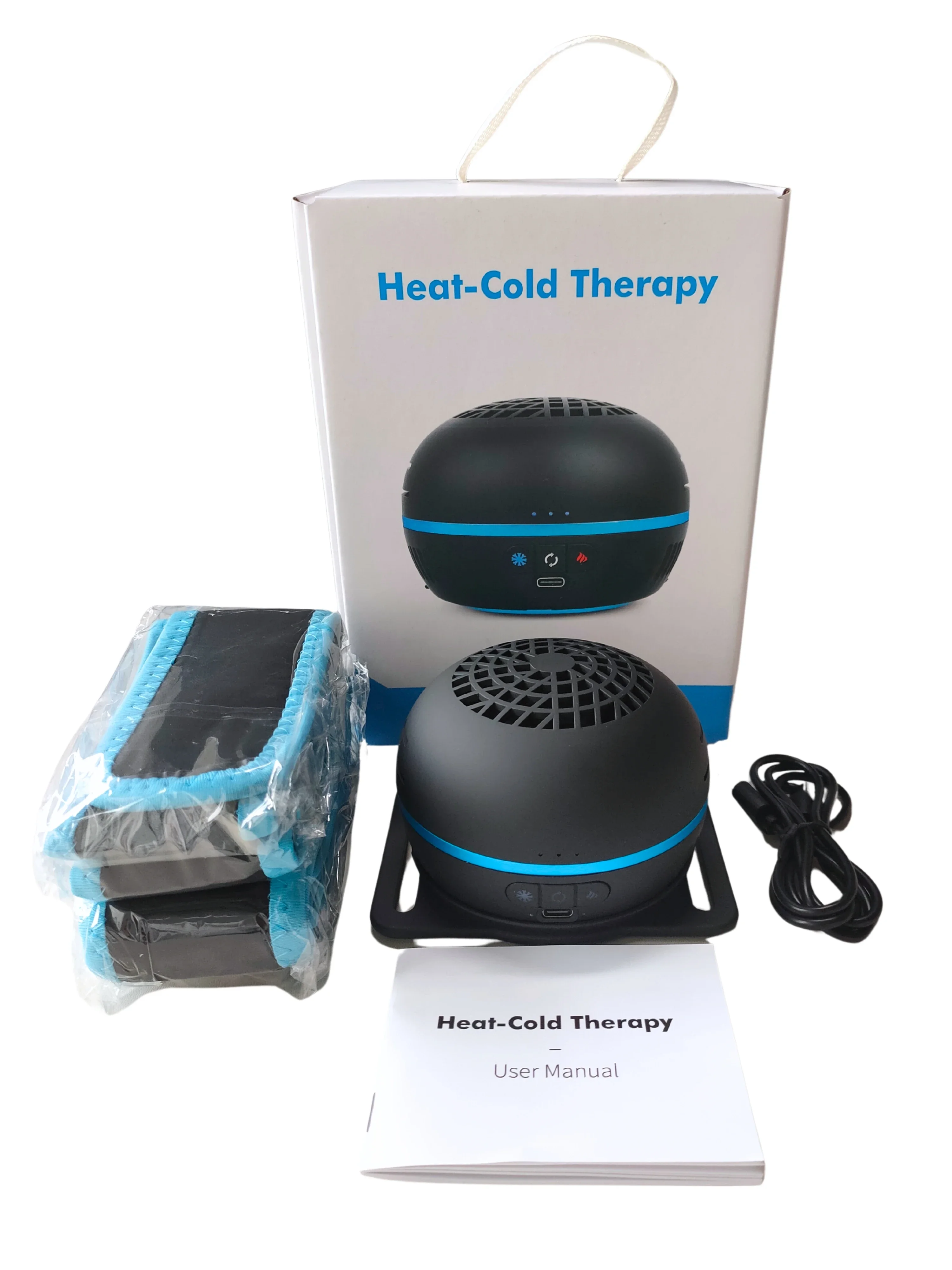 Nieuwe 2-In-1 Warmte Koude Therapie Machine Pijn Pijnbestrijding Relax Sport Herstel Ontsteking Verminderen Lichaam Spier warm Koud Massager