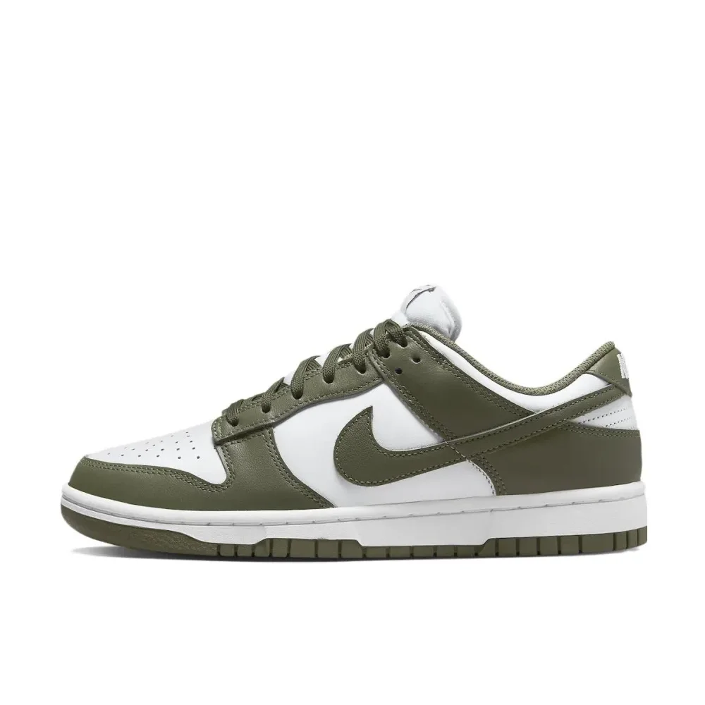 NIKE Original Men's and Women's shoes New Arrival  DUNK LOW Sneakers Anti-slip and wear-resistant plate shoes