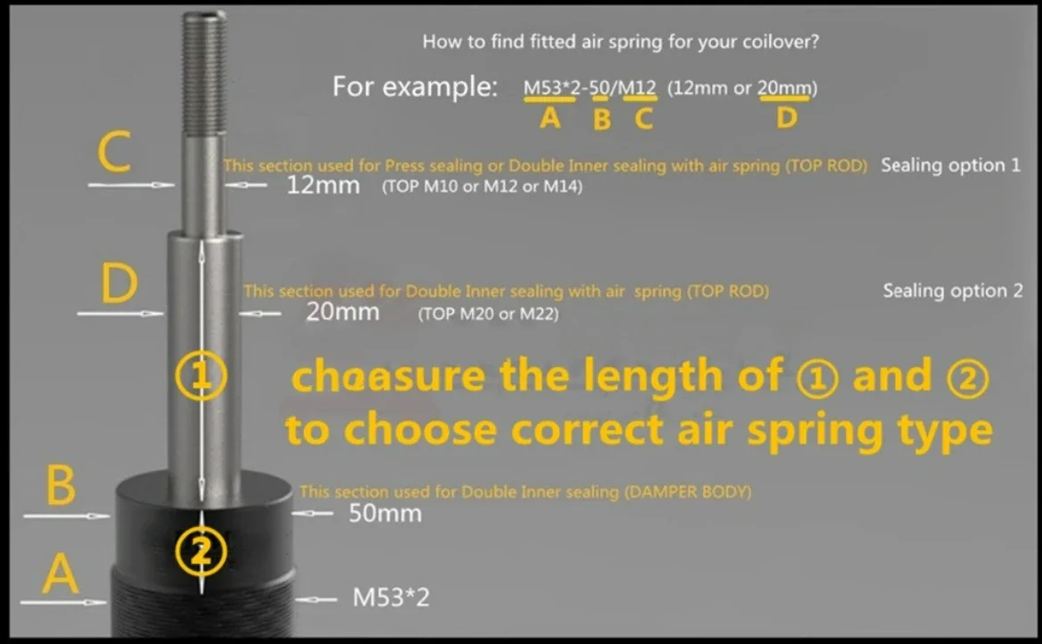 طقم تعليق هوائي لـ Chaser 5(JZX90)1992~1996 مجموعة زنبرك هوائي/ممتص صدمات هوائية #4
