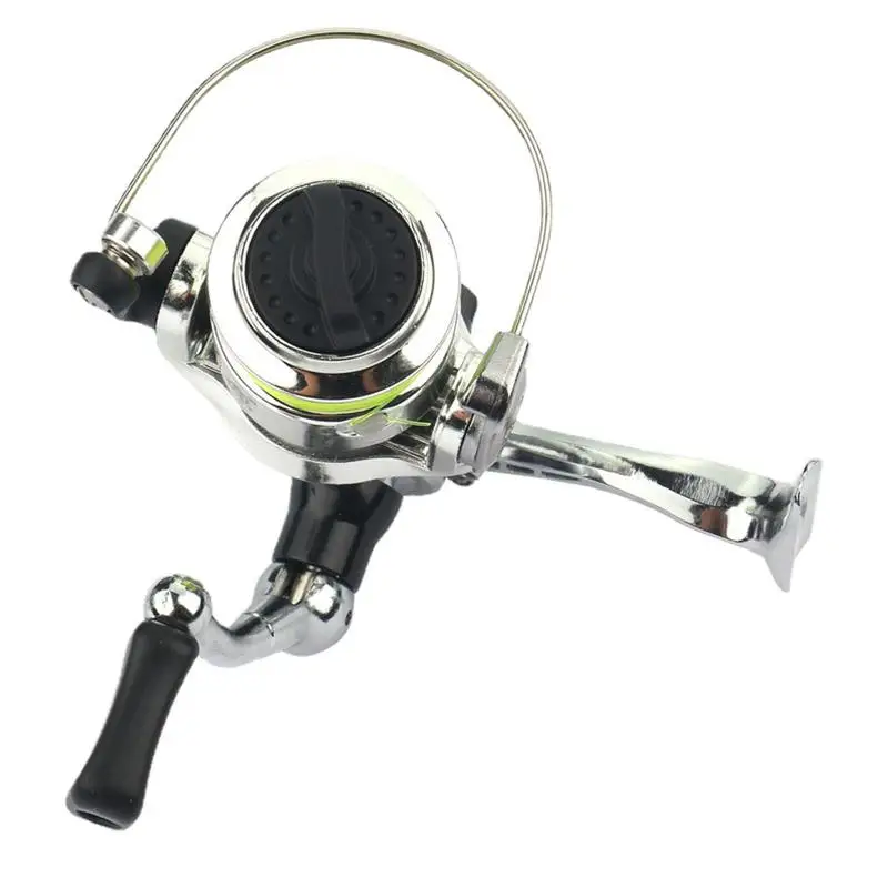 Mini Fishing Reel Metal Freshwater Spinning Reel Mini Metal Body Spinning Wheel Throwing Cast Fishing Reels Winter Fishing Gear